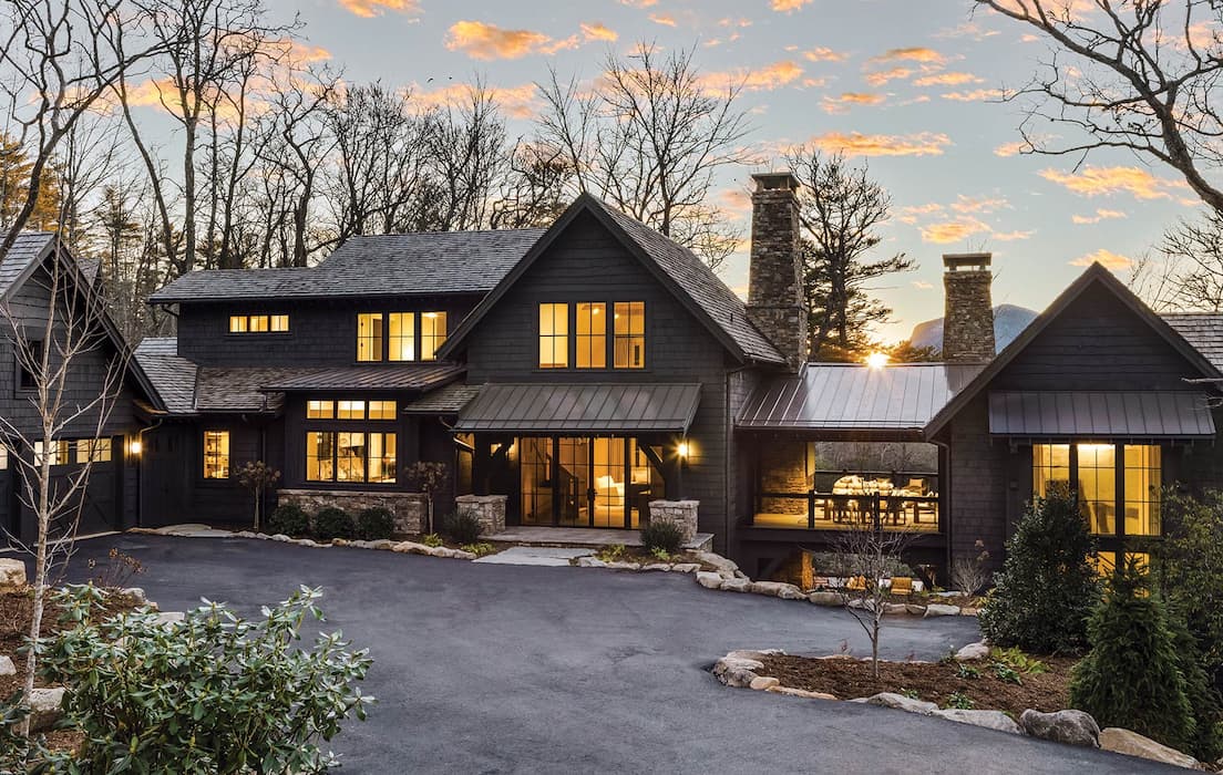 Exterior home remodel background